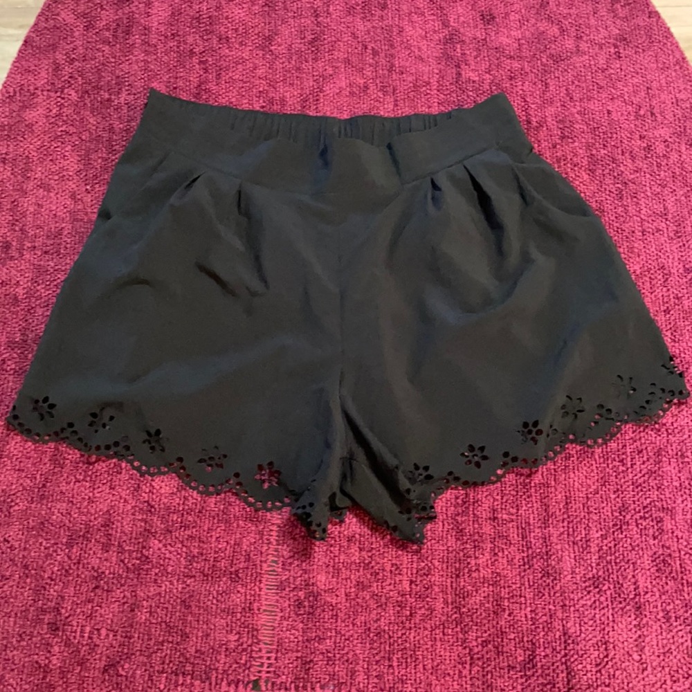 EUC Charlotte Russe black shorts size medium